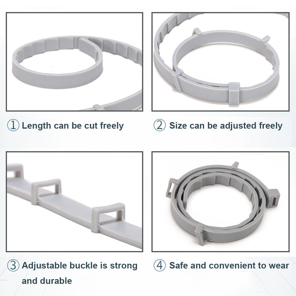 Flea and Tick Collar for Small and Large Dogs and Cats - Designed for long-lasting use
